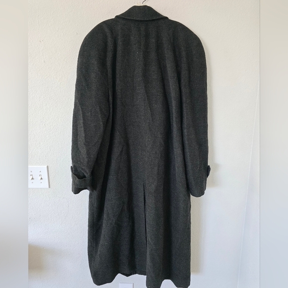 Peruvian Connection Overcoat Long Jacket Men 48 Alpaca Lambswool Heavy Old Money - Picture 12 of 15